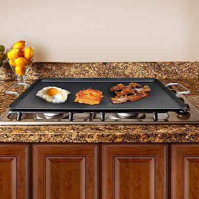 Brentwood 19x11.5 Inch Double Griddle