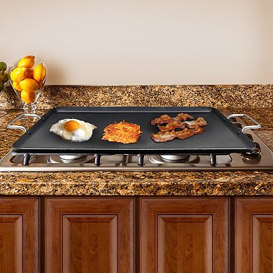 Brentwood 19x11.5 Inch Double Griddle