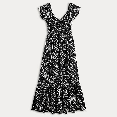 long sleeve kaftan maxi dress Salon Maxi Caftan Dress