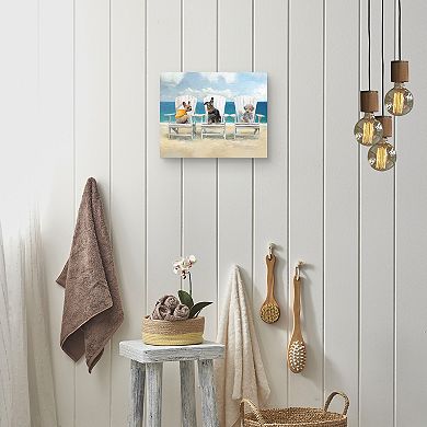 "Beach Babes" Canvas Wall Art