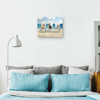 "Beach Babes" Canvas Wall Art