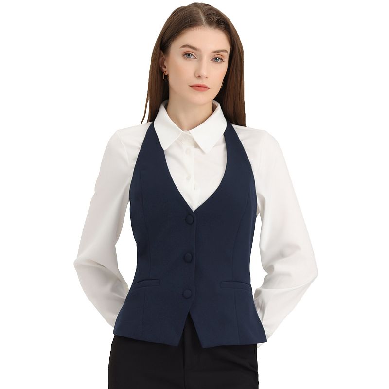 Business casual hot sale vest womens