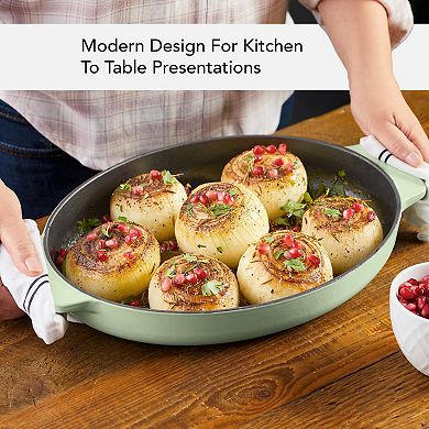 KitchenAid® 2.5-qt. Enameled Cast Iron Au Gratin Roasting Pan