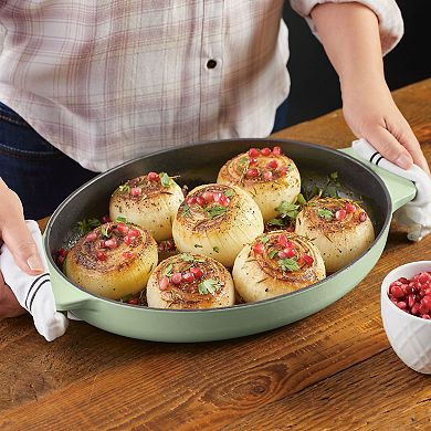 KitchenAid® 2.5-qt. Enameled Cast Iron Au Gratin Roasting Pan