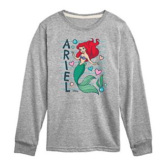 Disney's The Little Mermaid Boys Ariel Long Sleeve Tee