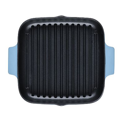 KitchenAid® 11-in. Enameled Cast Iron Square Grill and Roasting Pan