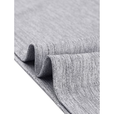 Women's Glitter Twist Top Round Neck Puffy Sleeve Stretch Casual T-Shirt