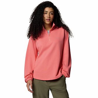 Women's Columbia Trek French Terry Half-Zip Pullover Sweatshirt