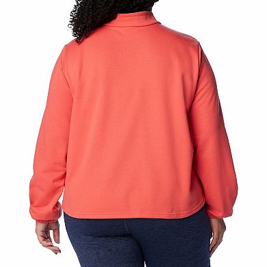 Plus Size Columbia Trek French Terry 1/2-Zip Pullover Sweatshirt