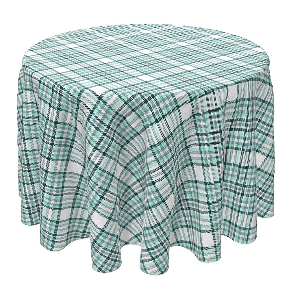 Round Tablecloth, 100% Cotton, 60 Round