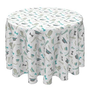 Round Tablecloth, 100% Cotton, 60 Round", Mr. Little Man