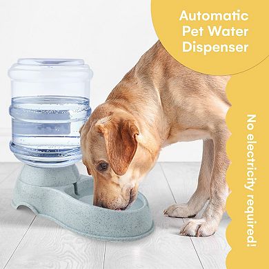 Pet Water And Food Dispenser Bpa-free, Feeder For Small And Big Cats, Dog Water Bowl And Feeder