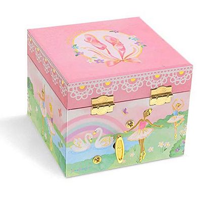 Musical Jewelry Box with Spinning Ballerina and Swan Lake Tune