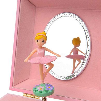 Musical Jewelry Box with Spinning Ballerina and Swan Lake Tune
