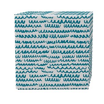 Napkin Set of 4, 100% Cotton, 20x20", Brush Stroke Scribbles