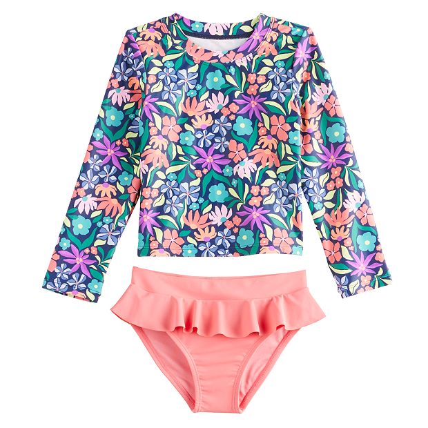 Long sleeve 2024 swimsuit kohls