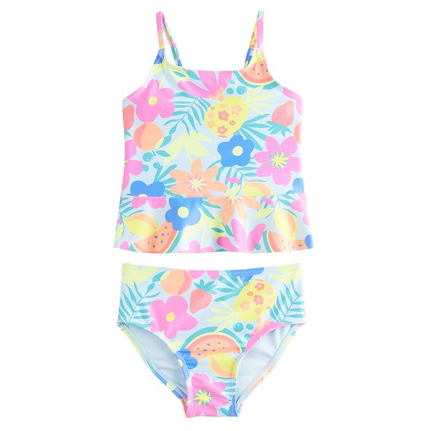 Kohls baby girl bathing hot sale suits