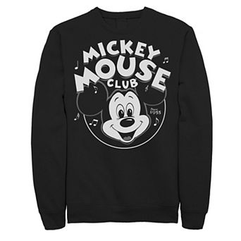 Disney's Mickey Mouse Big & Tall 100 Years Mickey Club Badge Graphic Fleece
