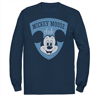 Disney's Mickey Mouse Big & Tall Mickey Mouse Club Long Sleeve Graphic Tee