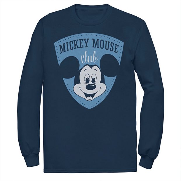 Disney's Mickey Mouse Big & Tall Mickey Mouse Club Long Sleeve