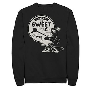 Disney's Minnie Mouse Big & Tall Sassy and Sweet Since 1928 Graphic Fleece