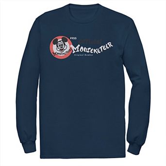 Disney's Mickey Mouse Big & Tall Club Official Mouseketeer Long Sleeve Graphic Tee