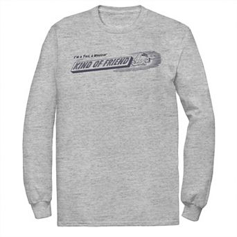 Disney's Mickey Mouse & Friends Big & Tall Pluto Tail A Waggin' Kind of Friend Long Sleeve Graphic Tee