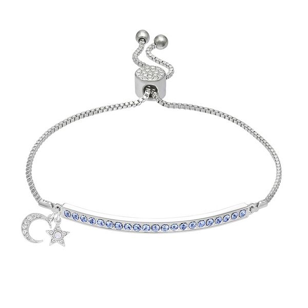アクセサリー Swarovski Crescent moon Bracelet Amazon.com: Swarovski Sublima Bangle Bracelet, Rhodium