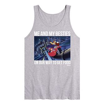 Disney's Darkwing Duck Men's Besties Graphic Tank Top
