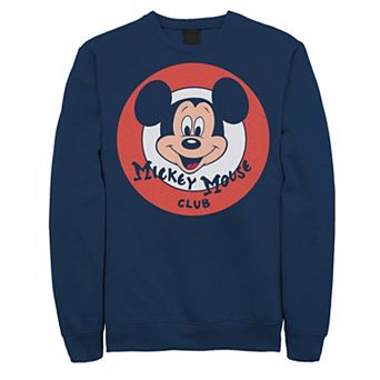 Disney's Mickey Mouse Big & Tall Mickey Mouse Club Head Badge Graphic Fleece