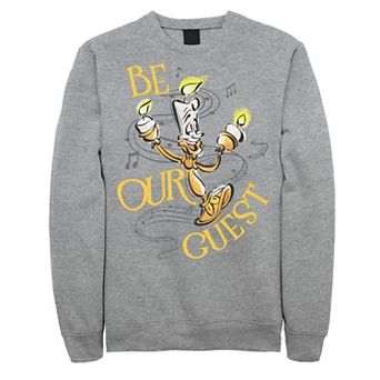 Disney's Beauty and the Beast Big & Tall Lumiere Be Our Guest Graphic Fleece