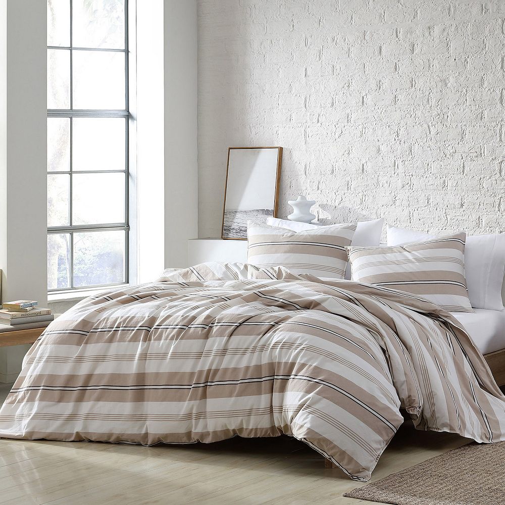 Riverbrook Home Odren Striped 4-Piece Comforter Set - KING