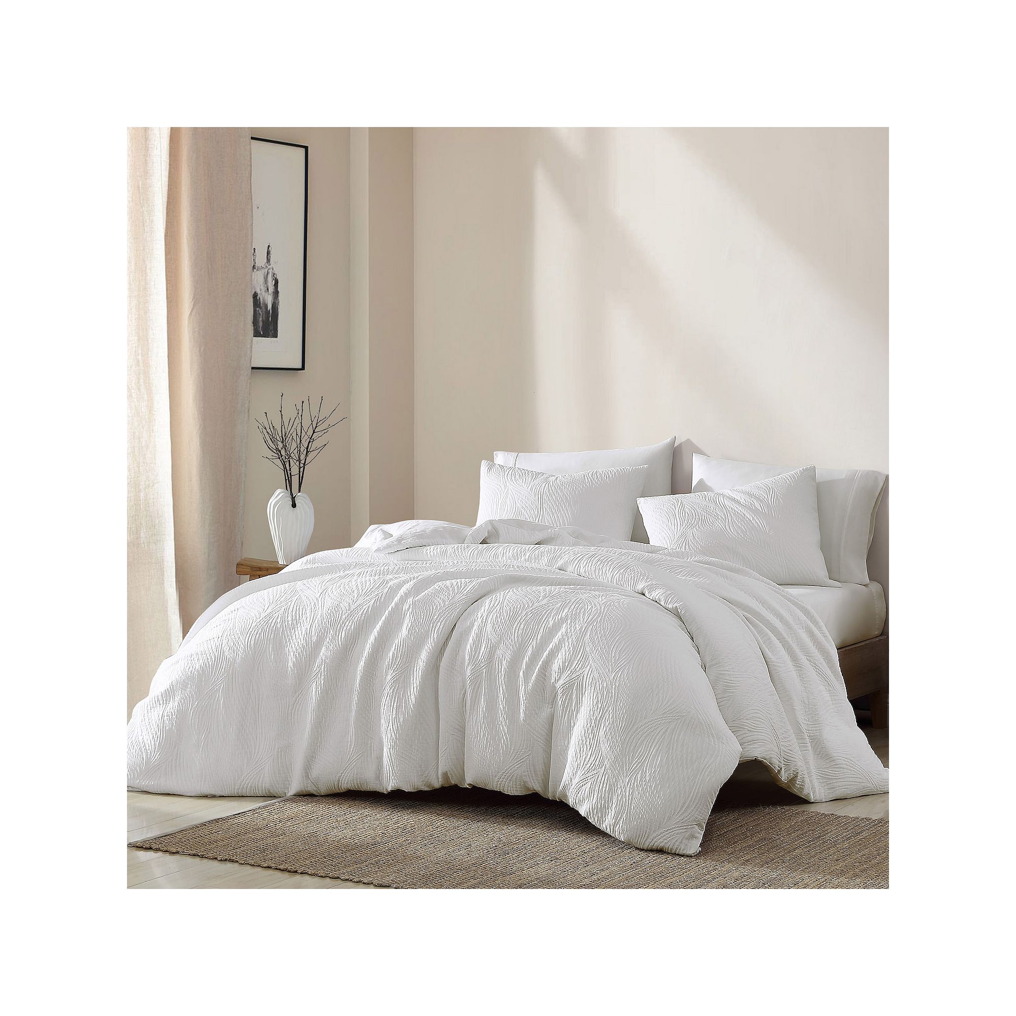 Riverbrook Home Walsh Matelasse 4-pc. Comforter Set, White