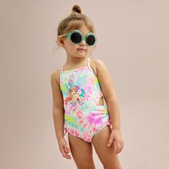 Toddler Girl Disney Moana Ruffle Strap One-Piece Swimsuit