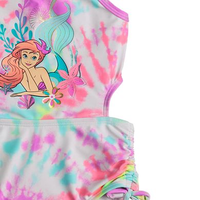 Disney Little Mermaid Baby & Toddler Girl One-Piece Ariel Rash Guard Swimsuit by Jumping Beans®