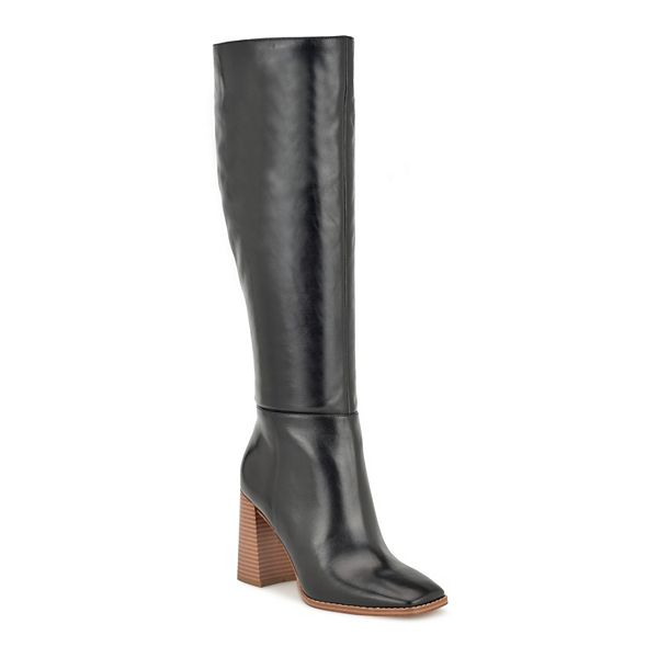 Nine West Temas Women's Block Heel Dress Boots