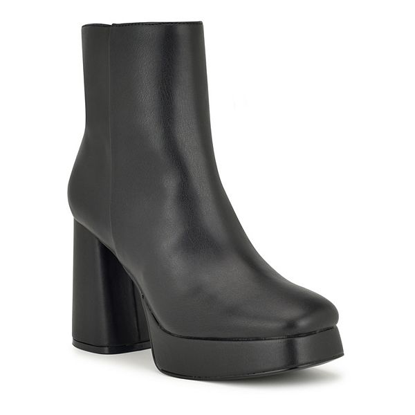 Nine West Velo Women's Flared Block Heel Dress Boots