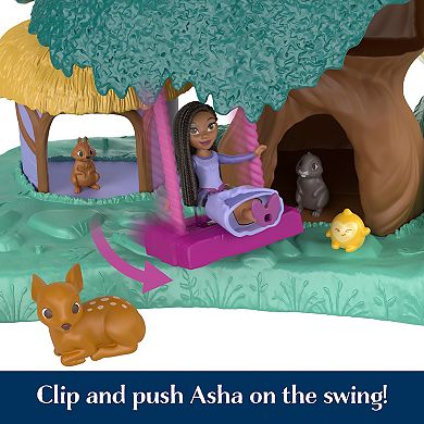 Disney???s Wish Magical Star Playset with Asha of Rosas Mini Doll by Mattel