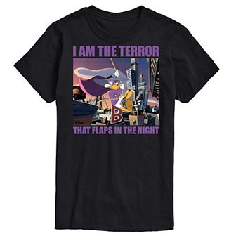 Disney's Darkwing Duck Men's Terror Graphic Tee