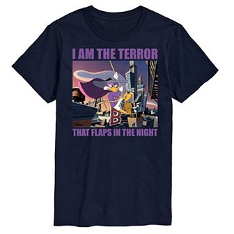 Disney's Darkwing Duck Men's Terror Graphic Tee