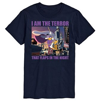 Disney's Darkwing Duck Men's Terror Graphic Tee