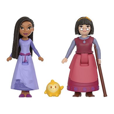 Disney's Wish The Teens Pack of 8 Posable Mini Dolls & Star Figure by Mattel