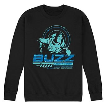 Disney / Pixar's Lightyear Men's Blue Fleece Sweatshirt