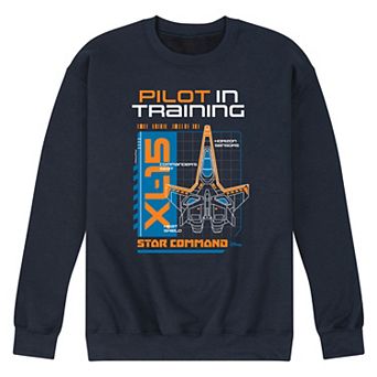 Disney / Pixar's Lightyear Men's Pilot In Training Fleece Sweatshirt