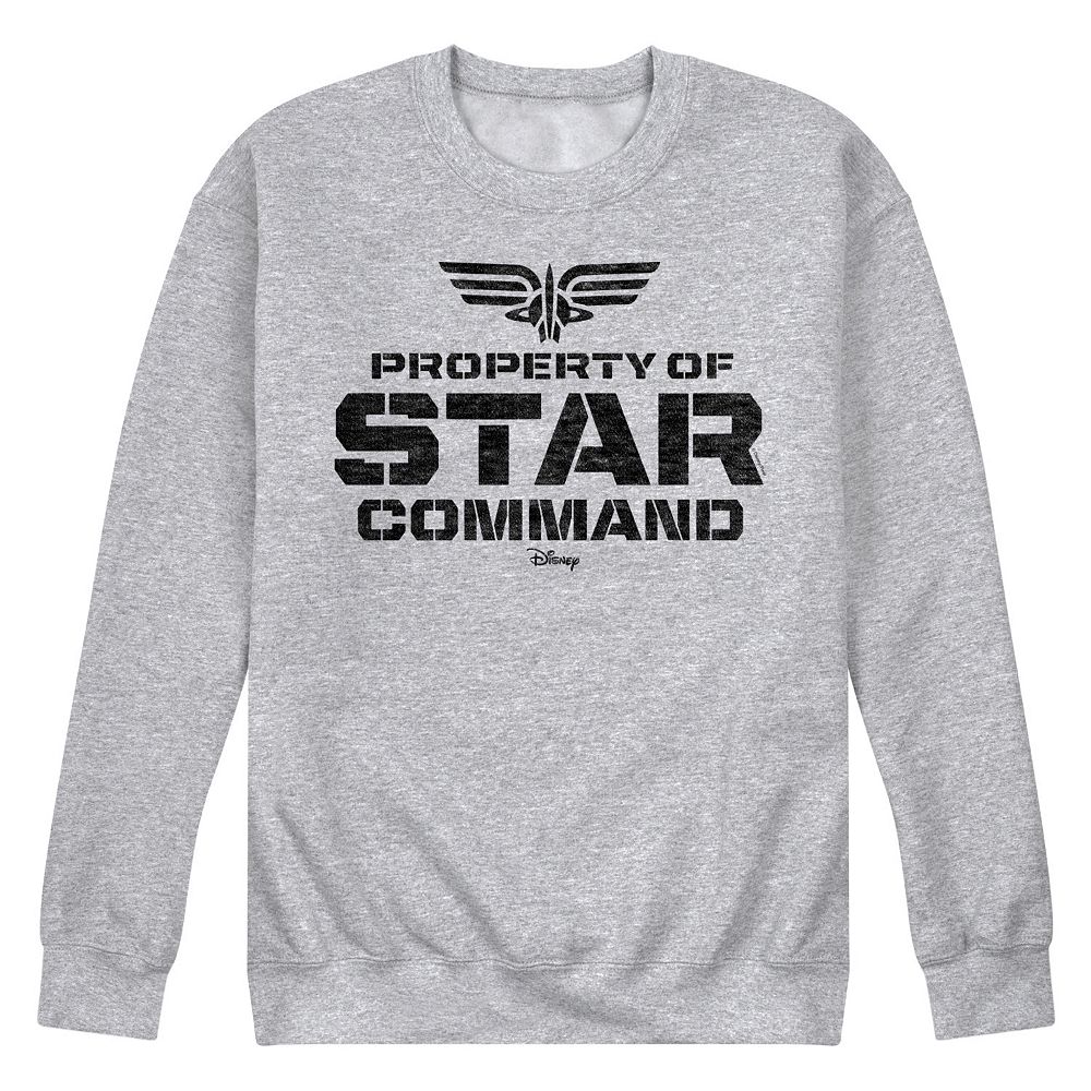 Disney / Pixar's Lightyear Men's Star Command Fleece Sweatshirt
