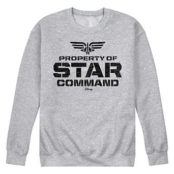 Disney / Pixar's Lightyear Men's Star Command Fleece Sweatshirt