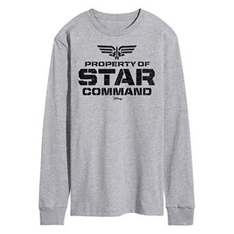 Disney / Pixar's Lightyear Men's Star Command Long Sleeve Graphic Tee