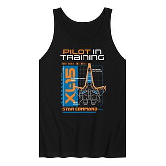 Disney / Pixar's Lightyear Men's Pilot In Training Graphic Tank Top
