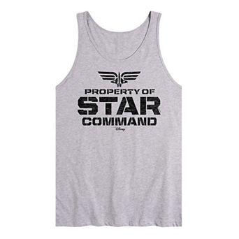 Disney / Pixar's Lightyear Men's Star Commander Graphic Tank Top