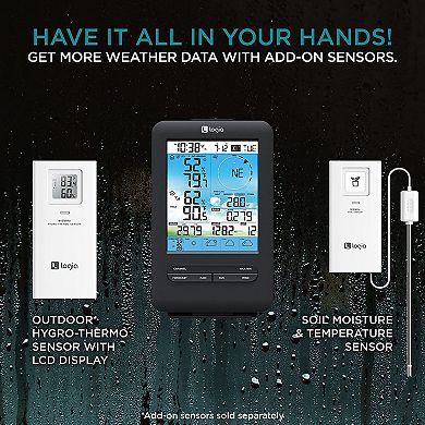 7-in-1 Wireless Weather Station 5.5" with 3-Day Forecast
